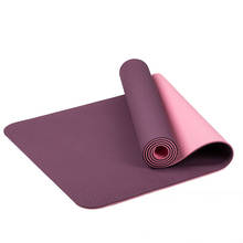 6mm TPE Yoga Mat Pilates Exercise Sports Mats Gmy Fitness Gym Environmental Tasteless Pad 2024 - buy cheap