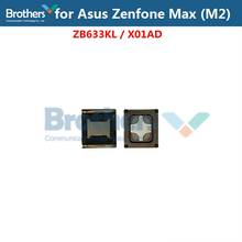 Peça de ouvido para asus zenfone max (m2), zb633kl x01ad, receptor de som de alto-falante, cabo flexível, peças para reposição de telefone 2024 - compre barato