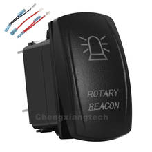 Rotary Beacon Up Green & Down Red Led Rocker Switch 5P SPST ON/OFF 12v/24v Car Boat Truck Waterproof +Jumper Wires Set 2024 - buy cheap