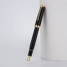 Hongdian 960 Retro Acrylic Resin Fountain Pen Nebula Series EF/F Nib Ink Pen Black with Converter for Business Office Writing 2024 - buy cheap