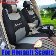 CARTAILOR cover seats custom fit for renault scenic car seat cover set 2011 sandwich seat covers & supports interior accessories 2024 - buy cheap
