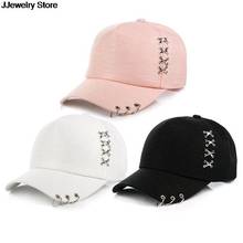 Gorra ajustable de béisbol, sombrero con Piercing, Hip Hop, Snapback, 1 ud. 2024 - compra barato