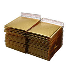 Different Specifications Gold Plating Paper Bubble Envelopes Bags Mailers Padded Shipping Envelope Bubble Mailing Bag 2024 - buy cheap