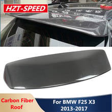 X3 F25 Carbon Fiber Car Rear Spoiler Top Roof Fixed Wind Wing Car Body Styling for BMW F25 X3 2013 - 2017 Tuning 2024 - buy cheap