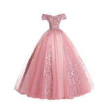 Bealegantom Quinceanera Dresses 2021 Appliques Elegant Party Prom Formal Floral Print Ball Gowns Vestidos 15 Anos QD20 2024 - buy cheap
