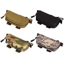 Bolsa de óculos tática camuflada masculina, portátil, náilon, cinto de cintura, óculos de sol, pacote, bolsa de mão, ambiente externo 2024 - compre barato