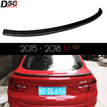 Spoiler traseiro para bmw x4, f26, 2014, 2015 e 2016, em fibra de carbono, para porta-malas 2024 - compre barato