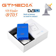 GTmedia V8 Finder BT05 Mini Sat finder BT DVBS2 спутниковый Finder Meter с Android и IOS System App Freesat BT03 Upgrad HD1080P 2024 - купить недорого