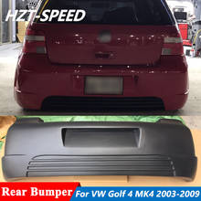 Unpainted ABS Material Back Rear Bumper Car Body Kit For VW Golf 4 MK4 Facelift R Style 2003-2009 2024 - buy cheap