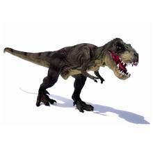 Динозавр Юрского периода тираннозавр рекс модель большой сплошной Имитация Динозавра Игрушки 30X13X5 см 2024 - купить недорого