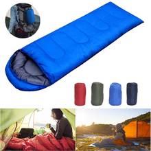 Saco de dormir ligero para acampar, 4 Estaciones, cálido y frío, impermeable, para viajes al aire libre y senderismo 2024 - compra barato