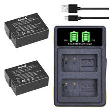 2 шт. DMW-BLC12 BLC12E DMW BLC12 батареи + LED USB двойное зарядное устройство для Panasonic Lumix FZ1000 FZ200 FZ300 G5 G6 G7 GH2 GX8 2024 - купить недорого