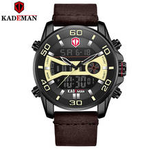 Reloj deportivo KADEMAN, reloj militar, reloj de pulsera Digital para hombres, reloj para hombre de lujo impermeable, reloj para hombre 2024 - compra barato