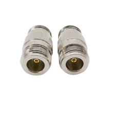 Adaptador fêmea n n fêmea para fêmea 1 peça, conector conversor de barril f/f, coaxial rf série n 2024 - compre barato