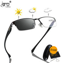 Gafas de lectura fotocromáticas para hombre y mujer, lentes de sol con dioptrías TR90 Temple, gafas ópticas + 0,5 + 6,00 2024 - compra barato