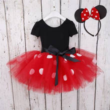 Baby 1 Year Mini Dress For Girl 1st Birthday Party Tutu Dots Outfits Kids Dresses Fancy Dresses Infant Clothing Vestidos 2024 - buy cheap