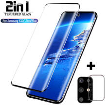 2-in-1 camera protective glass on For samsung galaxy S20 Ultra S20Plus S 20 screen protector Film Samsun S20 Plus tempered glass 2024 - buy cheap