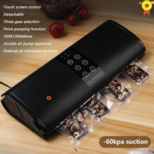 280mm Best Electric Vacuum Food Sealer Packaging Machine For Home Kitchen Food Saver Bags Commercial Vacuum Food Sealing 220V 2024 - buy cheap
