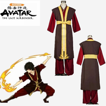 Avatar The Last Airbender Prince Zuko Cosplay Costume Anime Custom Made Uniform full set 2024 - buy cheap