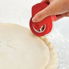 Faca de cozinha de plástico para cortar pizza, rodas de pizza, tesoura ideal para pizza, tortas, utensílios de cozinha 2024 - compre barato
