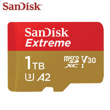 SanDisk Extreme Memory Card 1TB Microsd V30 Max Read Speed 160MB/s Micro SD Card U3 A2 4K UHS-1 TF Card 2024 - buy cheap