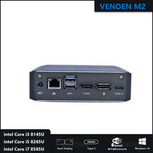 Mini pc compacto de escritorio, Intel Core i5 8265U i7 8565U Pentium 5405U, ordenador pequeño i3 8145U tipo c, Windows 10 pro, desbloqueado M.2 PCIE 2024 - compra barato