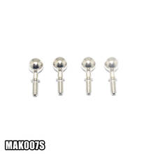 Pivot Balls For Front Kncukle Arms for ARRMA2019 1/8 KRATON 6S 1/8 4WD OUTCAST6S .ARRMA-1/8 NOTORIOUS Talion 6s parts 2024 - buy cheap