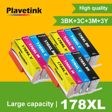 Plavetink-cartucho de tinta para impresora HP 178, recambio de tinta Compatible con Photosmart 4620, 5510, 5520, 5515, 5521, 6510, 6520 2024 - compra barato