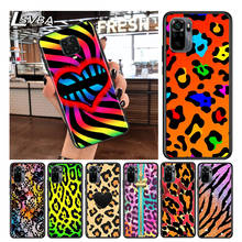 Funda negra suave con estampado de leopardo para Xiaomi Redmi Note 10, 10S, 9, 9T, 9S, 9Pro, Max, 8T, 8Pro, 8, 7, 6, 5 Pro, 5A, 4X, 4 2024 - compra barato