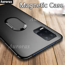 Auroras capa para realme 8 pro, capa ultrafina traseira fosca com atração magnética anel capa para realme 8 5g capa macia narzo 30 5g 2024 - compre barato