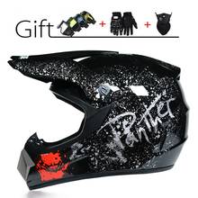 Unisex Black Capacetes Motorcycle Adult Motocross Off Road Helmet Atv Dirt Bike Downhill MTB DH Racing Helmet Cross Helmet 2024 - buy cheap