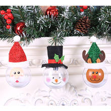 Adornos navideños Adornos de árbol de Navidad para el hogar, decoración de Año Nuevo, colgantes para colgar bola artesanal, 1 Uds. 2024 - compra barato