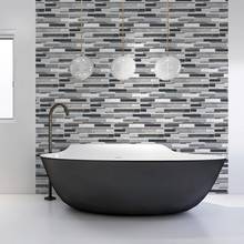 Adesivo de parede autoadesivo 9 embutido para azulejo decoração de banheiro cozinha casa à prova d' água 2024 - compre barato