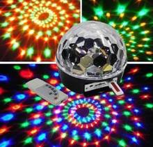 LED Bluetooth Disco Ball Light with Mp3 Player Speaker dj Prom Sound Party Stage Lights 9 Color Laser Projection Lamp for Home 2024 - buy cheap