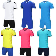 Camisa de futebol masculina, uniforme de futebol amarelo para adultos, camisa rosa para crianças, conjunto de camiseta esportiva com nome do oem, diy 2024 - compre barato