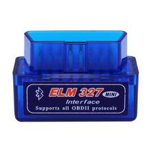 Bluetooth V1.5/V2.1 Мини Elm327 Obd2 сканер OBD Диагностика автомобиля Windows Symbian Английский для Android Считыватель инструмент код E5F9 2024 - купить недорого