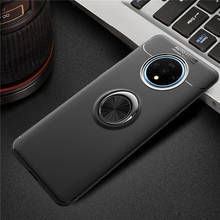 Color ring Case For Oneplus 7T Pro Kickstand Shockproof Silicone Magnetic Cover For Oneplus 7 Pro 6T Anti knock Phone Case 2024 - buy cheap