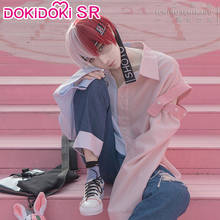 DokiDoki-SR  Anime Boku No Hero Academia Cosplay My Hero Academia Shoto Todoroki Costume Doujin Casual Wear Todoroki Cosplay Men 2024 - buy cheap