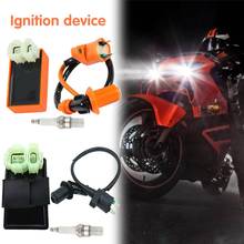 Motorcycle Start CDI Device High Voltage Igniter Racing AC 6 Pin CDI Box Ignition Coil Spark Plug for GY6 50-150CC Scooter Parts 2024 - buy cheap