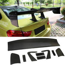 Carbon Fiber / FRP Universal Car Rear Trunk Wing Spoiler for Nissan GTR Mustang Toyota GT86 Subaru BRZ All Sedan Coupe Big Barb 2024 - buy cheap