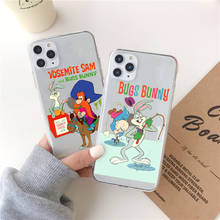 Funny Rabbit Phone Case For iphone SE 2020 Cover For iphone 11 Pro Max 7 8 plus X XR XS Max Back Cases Cute Cartoon Soft Funda 2024 - buy cheap