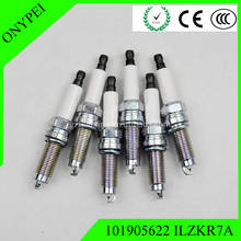 High Quality 4pcs/lot 10190 5622 Spark Plug For CC Passet Touareg Cayenne 101905622 ILZKR7A 2024 - buy cheap