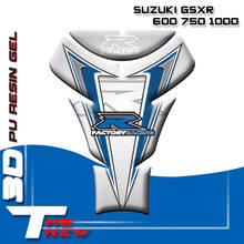 Almohadilla de tanque de aceite de combustible para motocicleta, pegatina protectora 3D para Suzuki GSXR 600 750 1000 2024 - compra barato