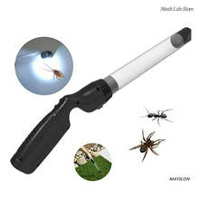 Ручной вакуумный пылесос с насекомыми, Электронная ловушка для насекомых, ловушка для насекомых, бытовая ловушка для насекомых, мух, ловушка для вредителей 2024 - купить недорого
