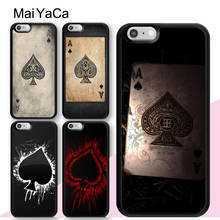 Ace Of Spades Phone Case For iPhone 13 12 Pro Max mini 11 Pro Max XS X XR 6S 7 8 Plus SE 2020 Coque 2024 - buy cheap