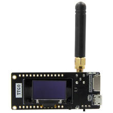 Ttgo-módulo lora32 v2.1 esp32, sem fio, bluetooth, wi-fi, 433mhz, módulo sem fio, sma, ip5306 2024 - compre barato