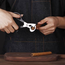 Cigar Accessories Cigar Cutter Scissor Tool Gadget Stainless Steel Smoking Tool 2024 - buy cheap