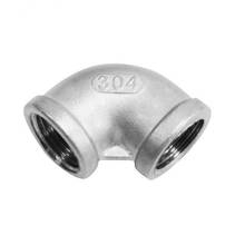 2019 New 1/8" 1/4" 3/8" 1/2" 3/4" 1" 1-1/4" 1-1/2" BSP Elbow 90 Degree Angled Stainless Steel 304 Female Threaded Pipe Fitting 2024 - buy cheap