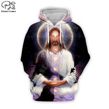 PLstar Cosmos Christian Catholic Jesus Retro Streetwear Funny New Fashion Pullover 3DPrint Zipper/Hoodies/Sweatshirts/Jacket A-8 2024 - buy cheap