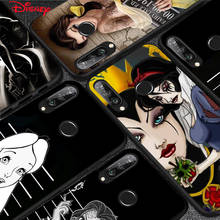 Funda de silicona TPU de Disney para móvil, carcasa de teléfono de princesa mala para Huawei P40, P30, P20 Pro, P10, P9, P8 Lite E Plus 2019, 2017 2024 - compra barato